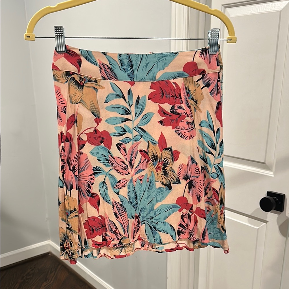 For Love and Lemons Floral Print Women's Skirt - Multicolor
